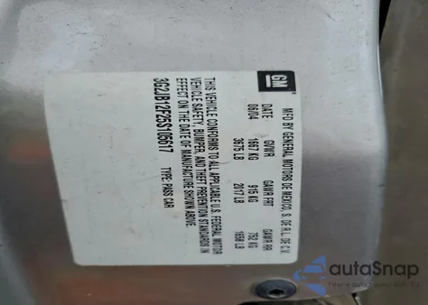 2005 Pontiac Sunfire z USA, uszkodzony, nr VIN 3G2JB12F25S105617